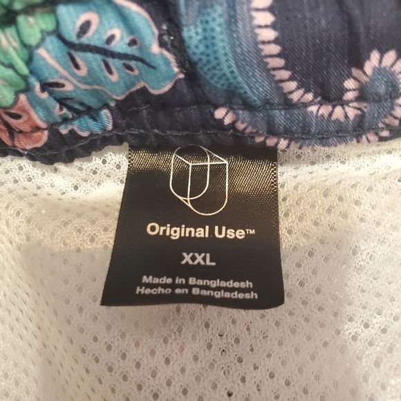 NWT Original Use Men's Paisley Print 7" Swim Trunks XXL - Picture 5 of 8